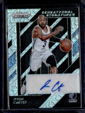 2018-19 Panini Prizm #SS-JCR Jevon Carter Sensational Signatures Prizm Mojo
