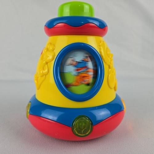 TYCO Vintage Sesame Street Music Luci e Spinning Giocattolo 1999 Sviluppo Giocattolo - Foto 14 di 18
