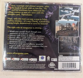 Silver (Sega Dreamcast, 2000) Complete in Box