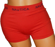 Panties Lingerie Nautica Plus Red Boyshorts  Size 2X Adult Gift