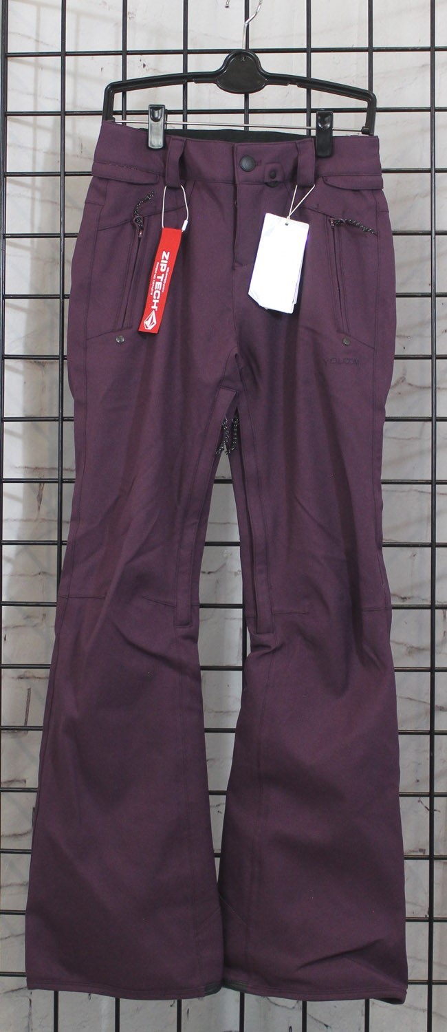 Брюки для сноуборда Volcom Species Stretch Slim Fit, женские XS, Blackberry New