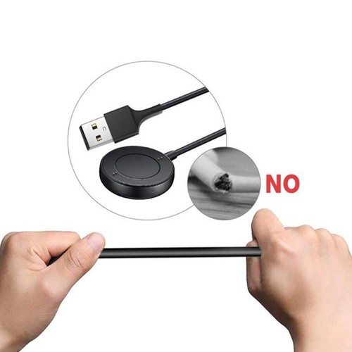 Charging Dock Magnetic Charger for Michael Kors Runway Fossil Gen 4 5 Watch - Photo 4 sur 8