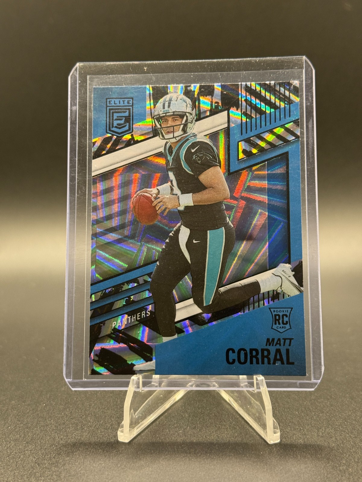 2022 Panini Donruss Elite Matt Corral #103 Razzle Dazzle SSP Case Hit RC Pats