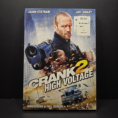 Crank 2: High Voltage W/Slipcover (DVD, 2009) Free Shipping! 