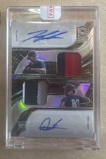 2021 Panini Spectra Rookie Dual Jersey Autographs Deivi Garcia Ian Anderson /15
