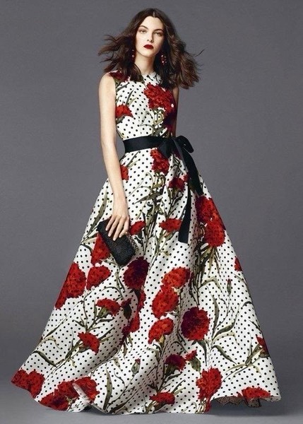 Women Dolce & Gabbana Dress White Jacquard 34