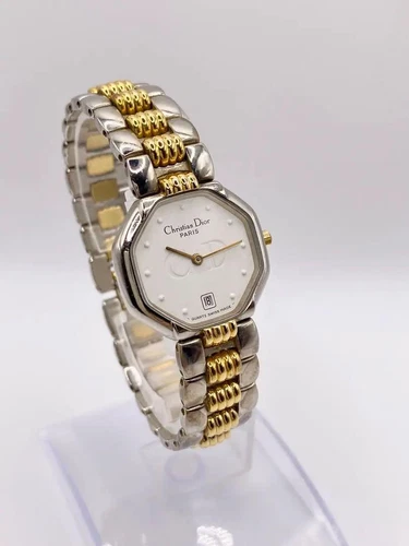 Montre femme Christian Dior B13 Occasion, rayures mineures, taille 14 14,5 cm