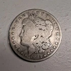 1883 Morgan Silver Dollar $1 Coin Circulated 0.9 Fineness Uncertified US Coin