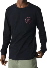 Converse Mens Renew Life's Short Long Sleeve Tee Black