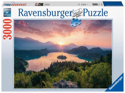 Ravensburger Puzzle 17445 Bleder See, Slowenien - 3000 Teile Puzzle für...