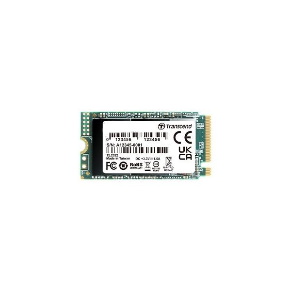 Transcend PCIe SSD 400S 256 GB M.2 PCI Express NVMe 3D NAND (Pcie Ssd 400S M.2 2 - Immagine 2