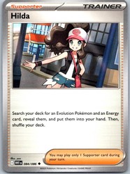 Hilda 084/086 Scarlet & Violet: White Flare Uncommon Trainer Supporter