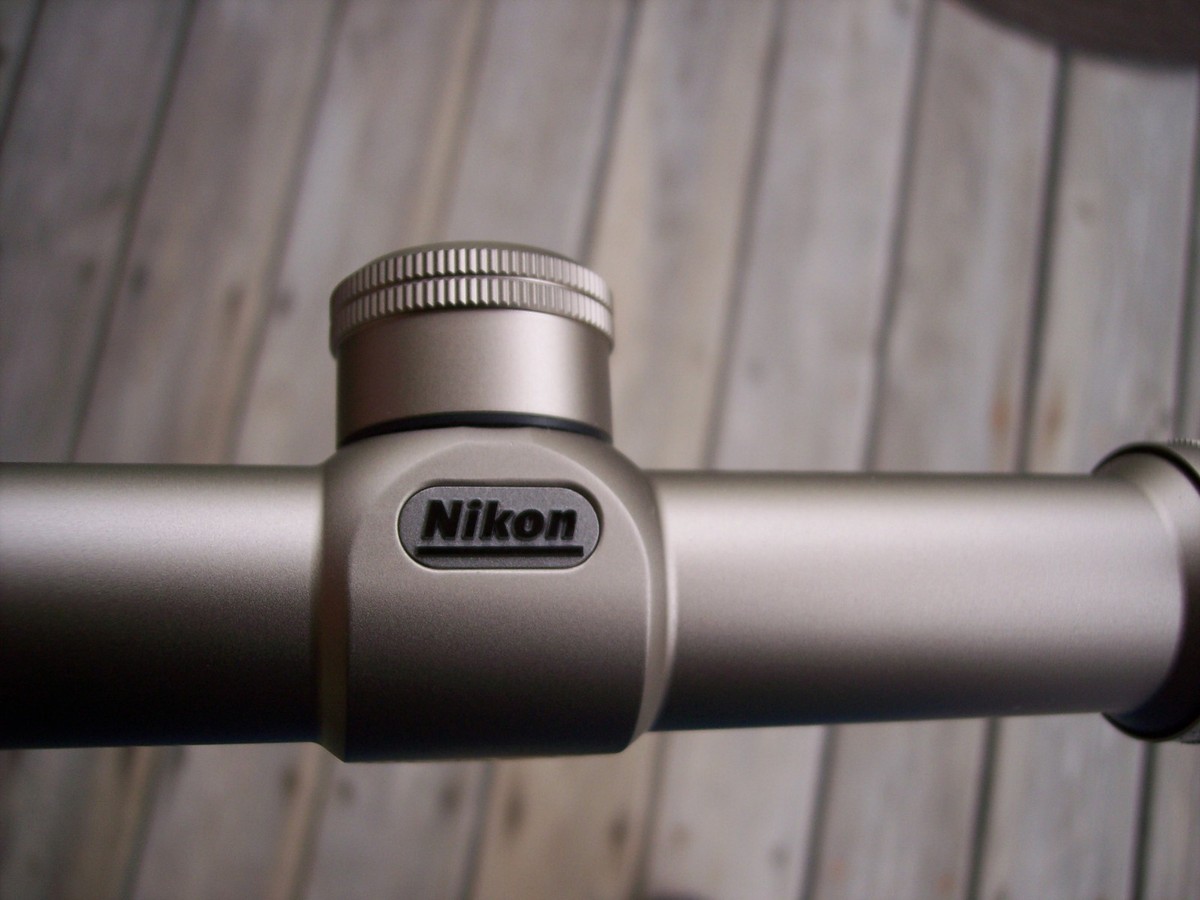 m.niko.‎˖*　0228 Nikon Titanium 5.5-16.5x44mm Rifle Scope ~Silver~ Mint | eBay