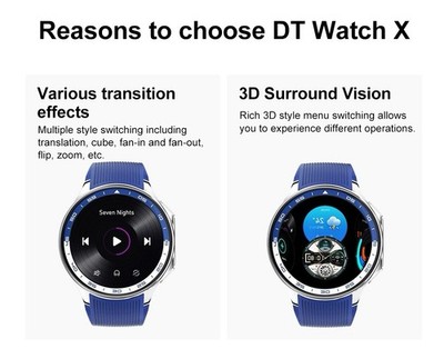 2025  New Watch X High-End Business Watch  Large Memory Smartwatch Men'S