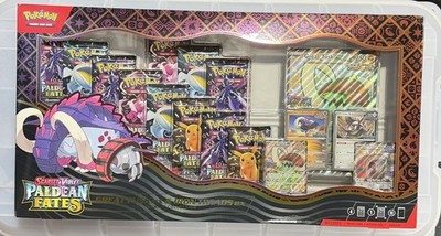 Pokemon - Paldean Fates Great Tusk ex & Iron Threads ex Premium Collection