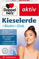 Doppelherz Kieselerde Biotin Zink 40 Tabletten Haut Haare