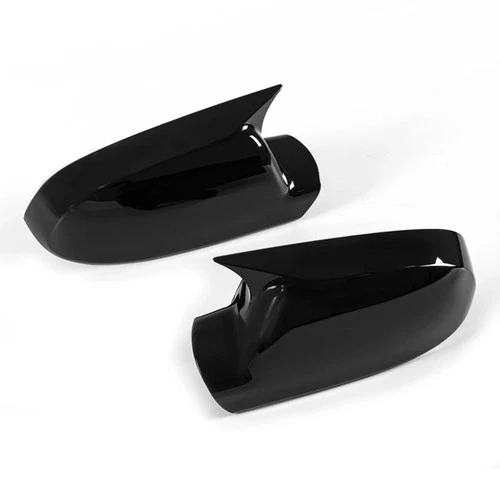 FOR AUDI 09-13 A3 Q3 S3 A4 S4 RS4 A5 S5 A6 M STYLE GLOSS BLACK MIRROR COVER CAP