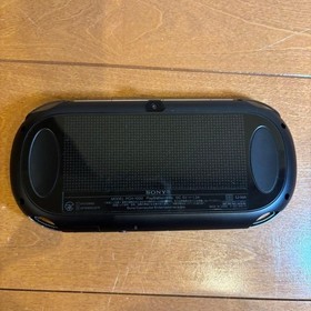 Sony PlayStation Vita PCH-1100 Crystal Black CIB Miku Sticker