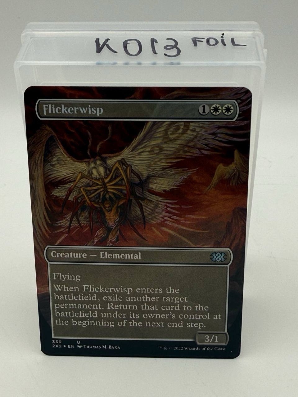 Flickerwisp (Borderless) Foil Uncommon 2X2 339 NM