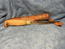 Vintage Rapala J. Marttiini Finland 6 1/2” Blade Fish Filet Knife w/Sheath