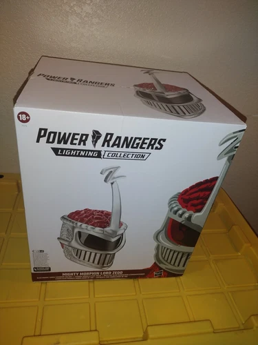 MIGHTY MORPHIN POWER RANGERS LORD ZEDDLIFE SIZE HELMET 1:1 LIGHTNING COLLECTION