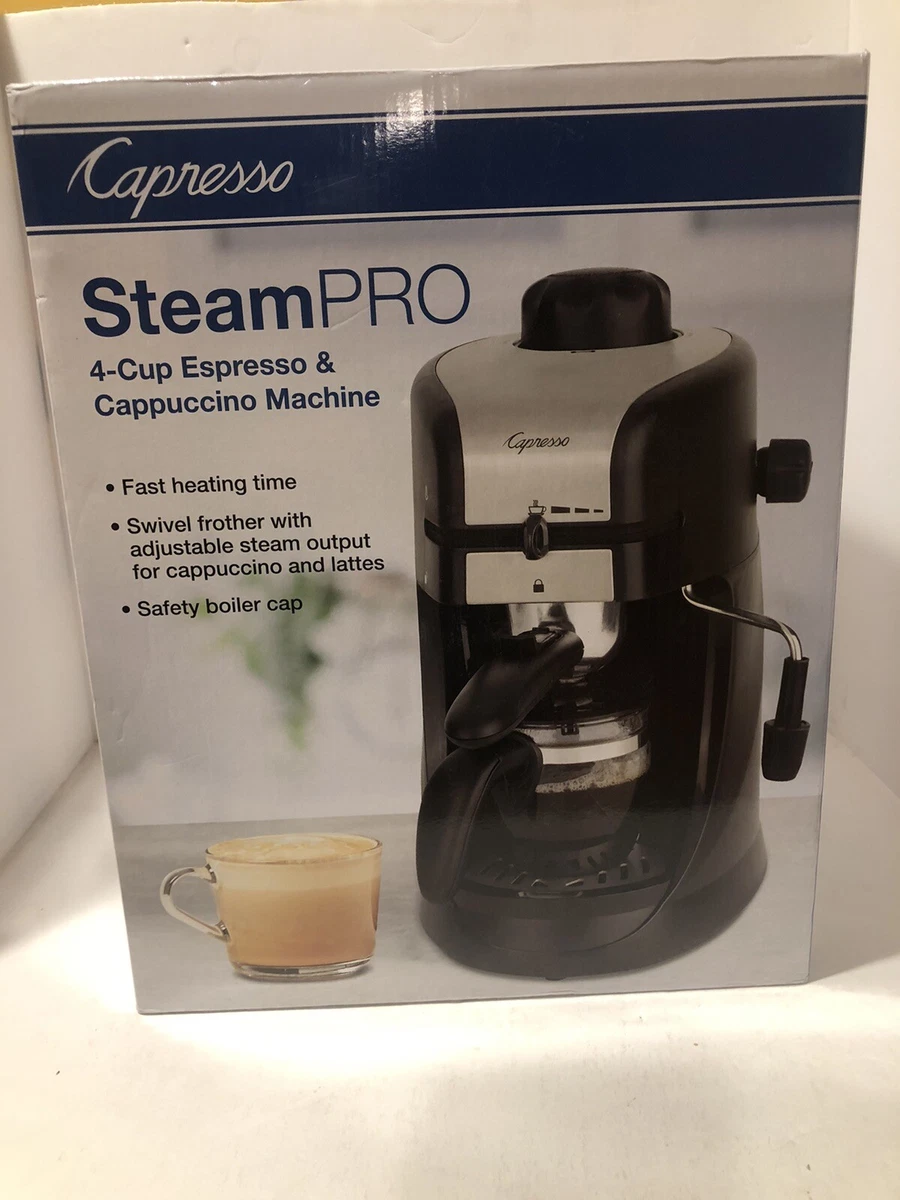 4-Cup Espresso & Cappuccino Machine