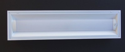 Lithonia Lighting BLTX4-40L-ADPT-EZ1-LP840 Low Prof. Curved Ribbed Lens Troffer 