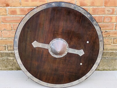 Vintage Style Medieval Norseman   Viking Saxon Shield Armour  29 Inches   Rare