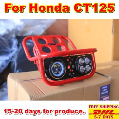 H3 Red Headlight Front Light For Honda Ct125 Ct 125 Trial Hunter Cub 2021 Sell