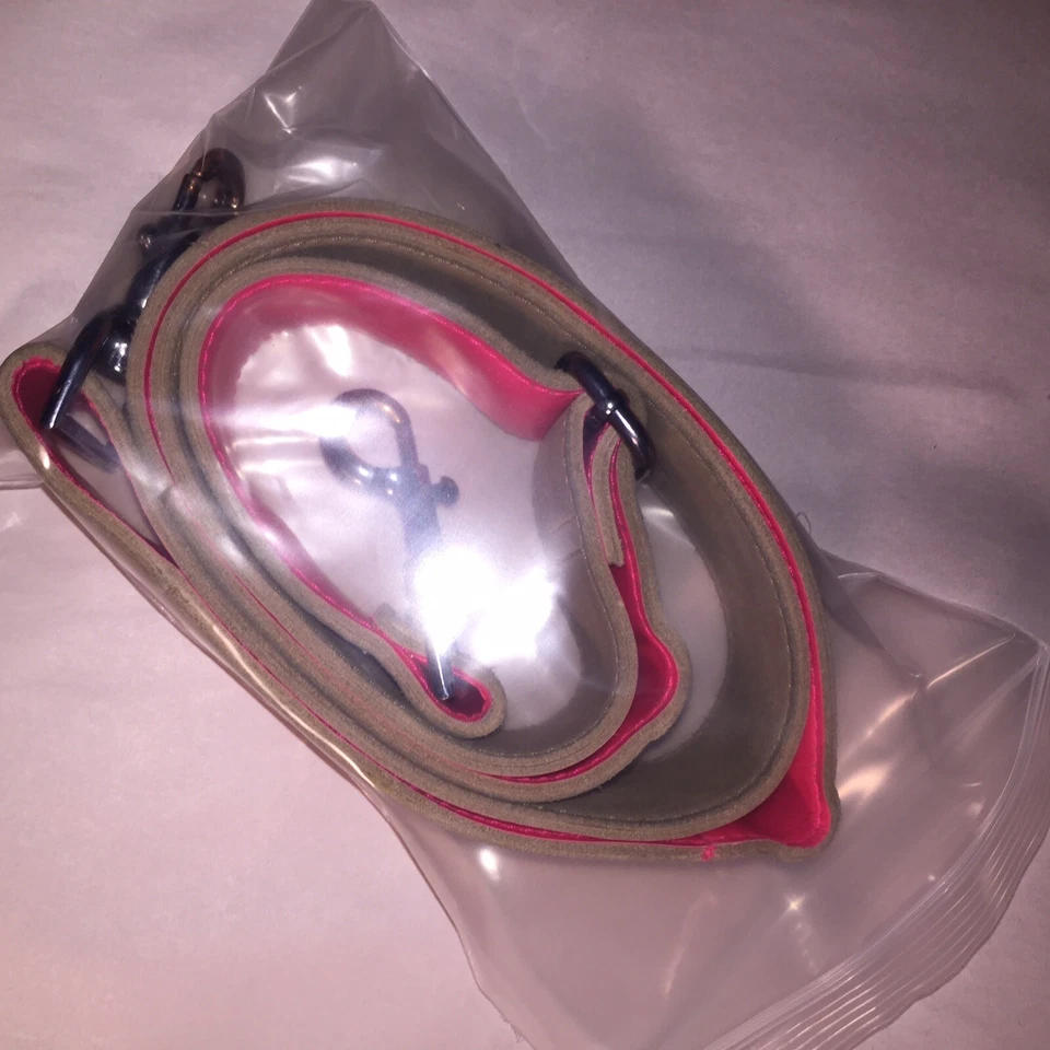 预爱正品 HUNTER 灰色/热粉色 MOUSTACHE 拉链托特包 XBODY $395 — 第 4/4 张图片