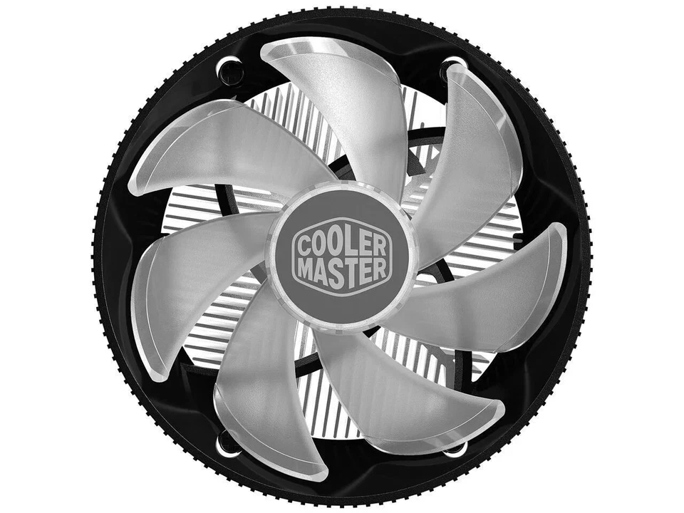 Cooler Master Ryzen AM4 AM5 Copper Core Heatsink Cooling Fan ARGB Anodized Black - Image 4 of 4