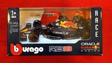 BURAGO 2022 ORACLE RED BULL 1 MAX VERSTAPPEN 1:43 FORMULA F1 DIESCAST RB18 NEW