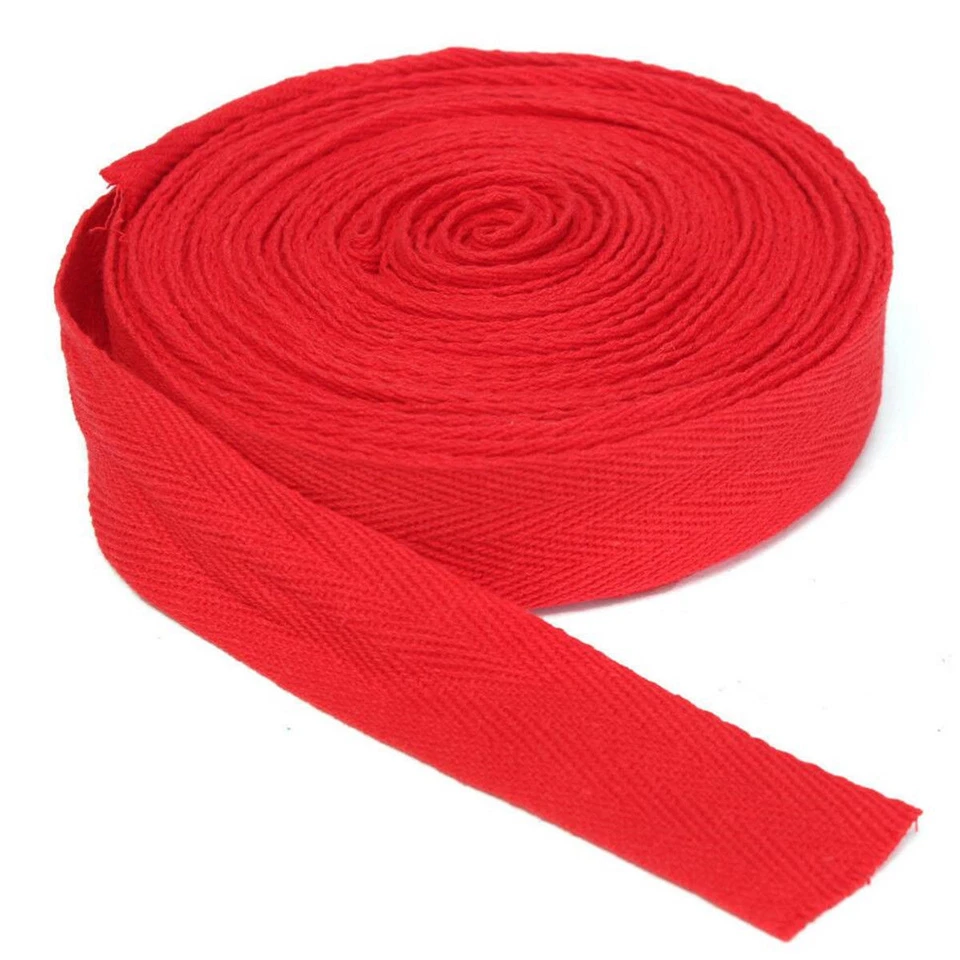 25mm Cotton Webbing Herringbone Twill Tape Sewing Strap For DIY Apron Cloth - image 3 of 4