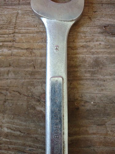 CRAFTSMAN 7/8" Chrome Molybdenum Hand Combination Wrench, BF Japan USED - Picture 8 of 8