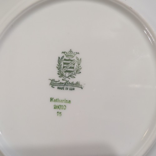 Weimar Porzellan Katharina 28010 75 Plate 7.5" Made In Germany - Picture 3 of 4