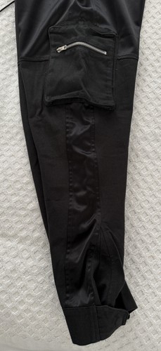 Pantalones cargo militares Represent negros medianos de algodón hechos en Gran Bretaña al por menor $260 - Imagen 6 de 20