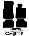 For BMW 1 Series F20/F21 2011 to 2019 Tailored Carpet Car Floor Mats Black 4pc