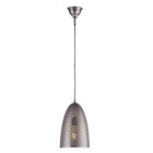 Akita Pendant Ceiling Light Hangind Lamp Moroccan Style Nickel Effect LED 40W