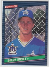 1986 Leaf Donruss - BILLY SWIFT - #562 - Seattle Mariners BOX FRESH