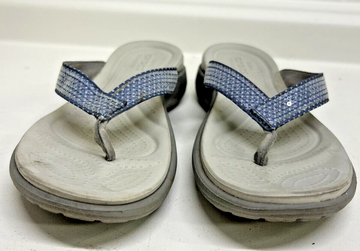 Crocs flip flops sequin 2025