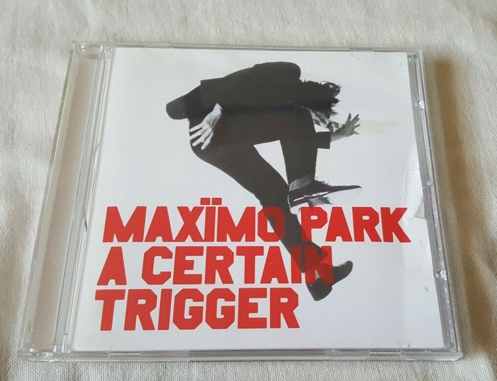 MAXIMO PARK A CERTAIN TRIGGER CD PUNK BRITPOP INDIE ALTERNATIVE ROCK PAUL SMITH