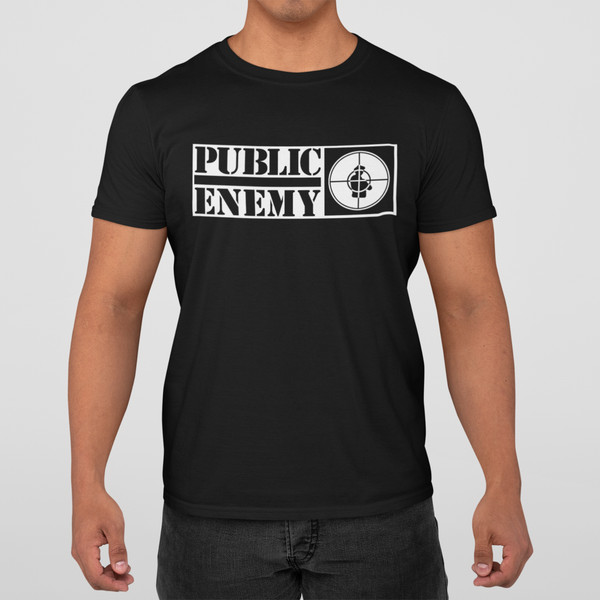 Camiseta de Public Enemy - Hechas por encargo Fan Art - 100% algodón