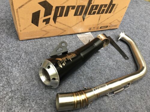 Headers Exhaust pipe Motorcycle Yamaha XSR 125 155 Heritage Legacy Fullsystem 21 - Bild 2 von 4