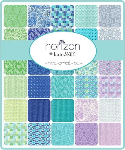 OOP HORIZON by KATE SPAIN for Moda Layer Cake 42 x 10 inch squares - Picture 2 of 4