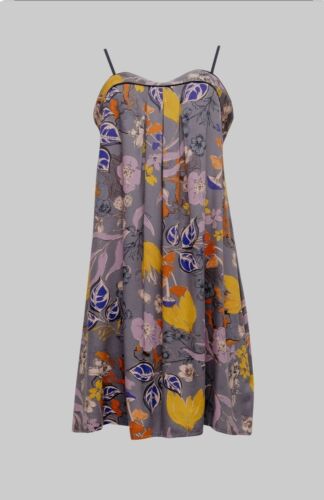 Fable And Eve Highgate Toadstool Print Dressing Gown And Short Night Dress - Picture 2 of 7