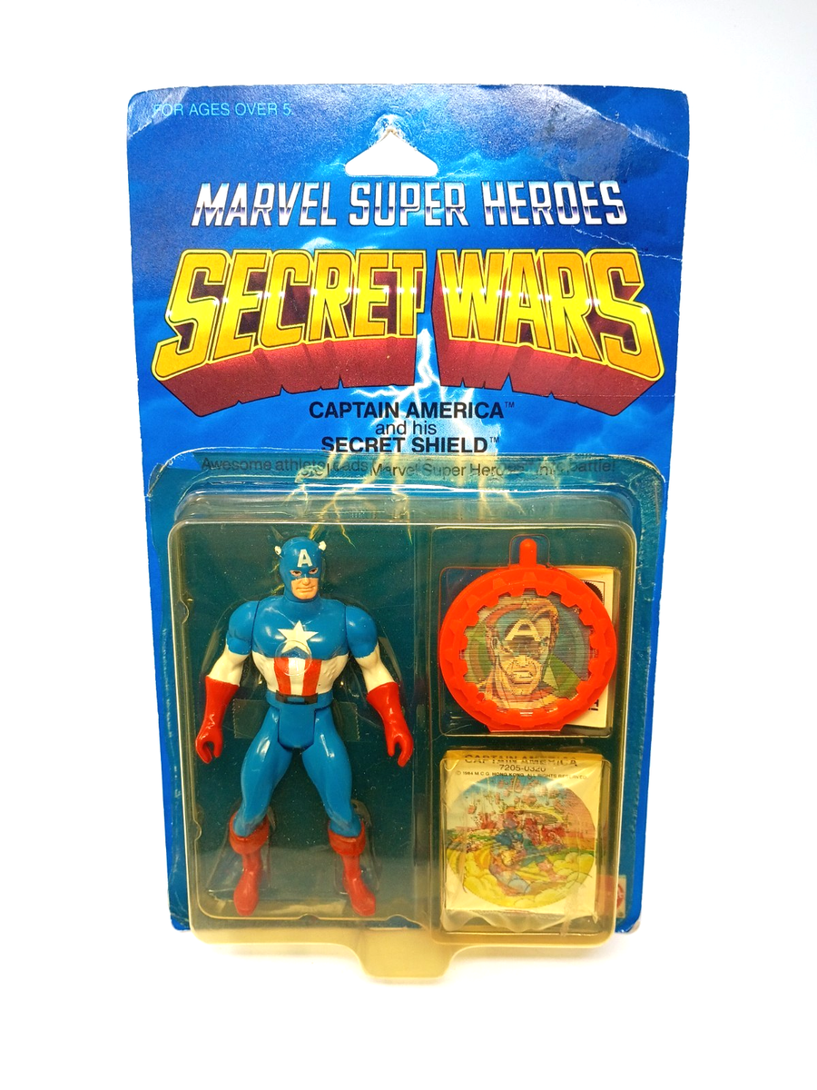 アメコミ secret wars mattel captain america 1984 Marvel Super Heroes Secret Wars Captain America Mattel 1984