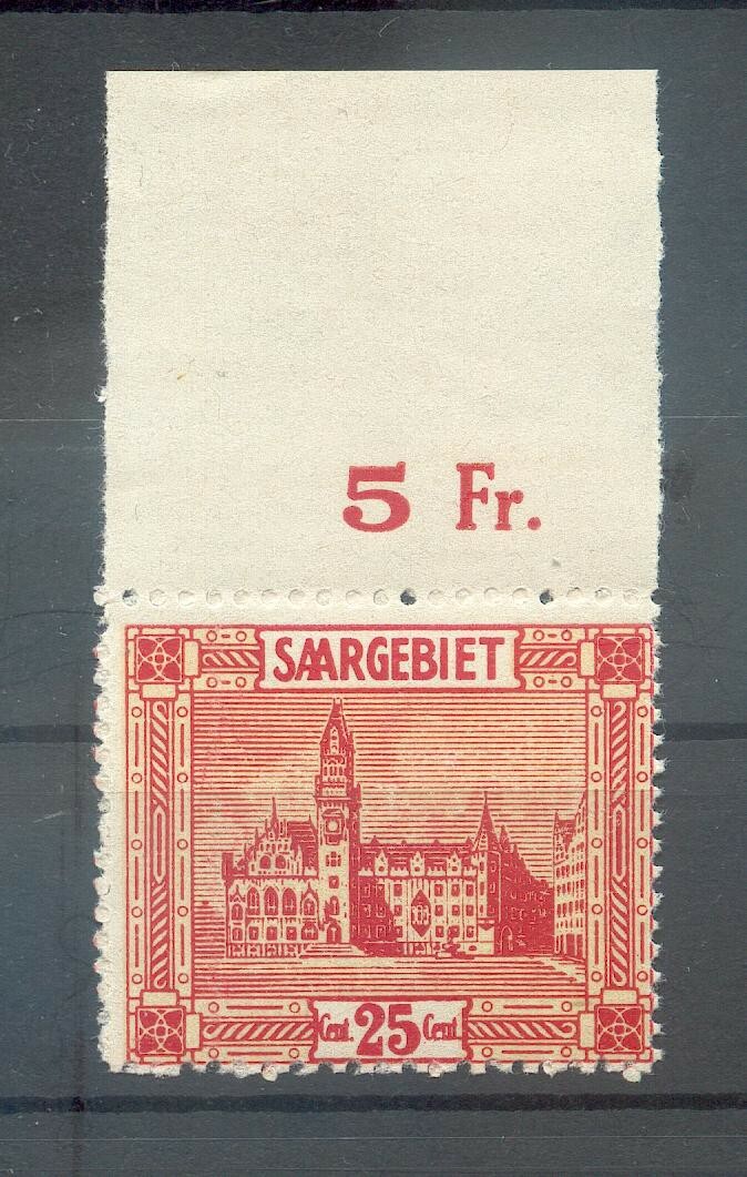 Saar 89 Or Oberrand ** MNH Postfrisch (73438)