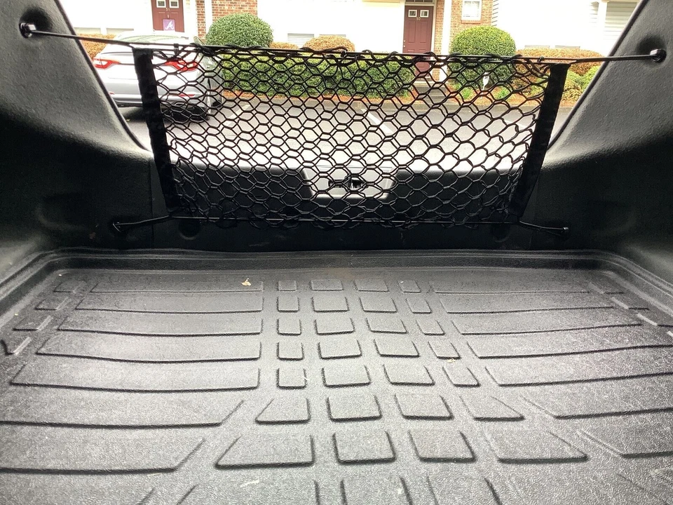 Red de carga organizadora de malla estilo sobre maletero para Chevrolet Sonic 2012-2020 nueva Foto 3 de 4