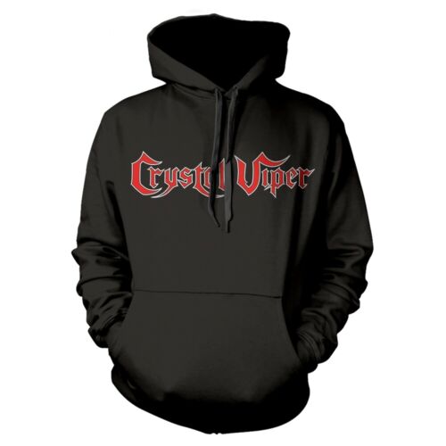 CRYSTAL VIPER - WOLF & THE WITCH BLACK Hooded Sweatshirt Medium - Picture 1 of 2