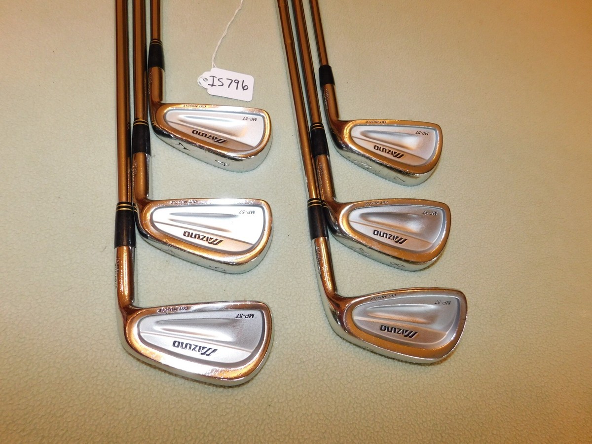 Mizuno MP-57 4-9 Iron Set -read description - longer than